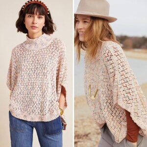 NWT Anthropologie Hattie Knit Poncho | One Size Fits Most